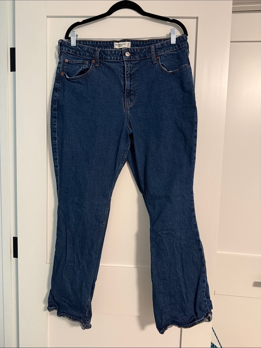 Abercrombie & Fitch Curve Love High Rise Bootcut Jean